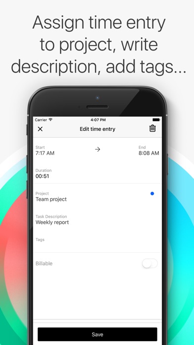 TMetric screenshot 3