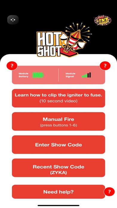 TNT Hot Shot Firing System screenshot 4
