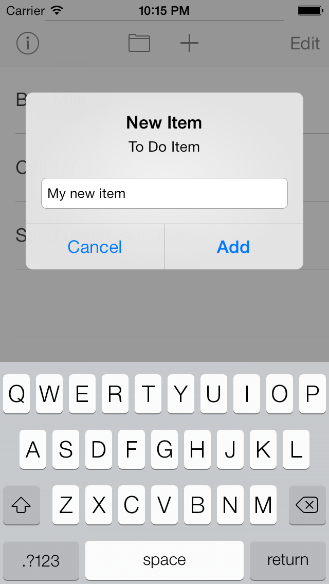 To Do screenshot 4