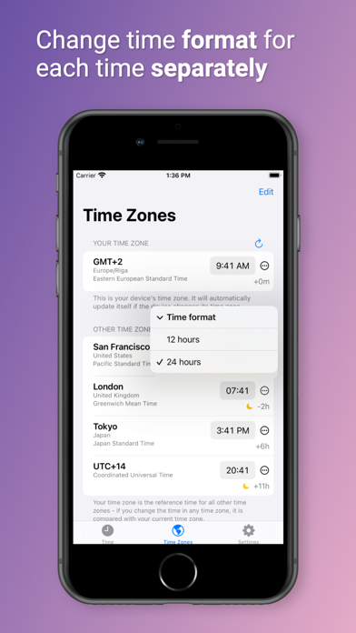 To Time - Time Zone Converter screenshot 3