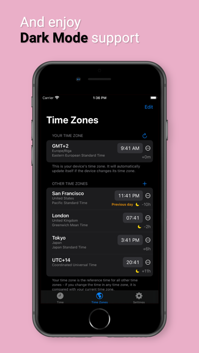 To Time - Time Zone Converter screenshot 1