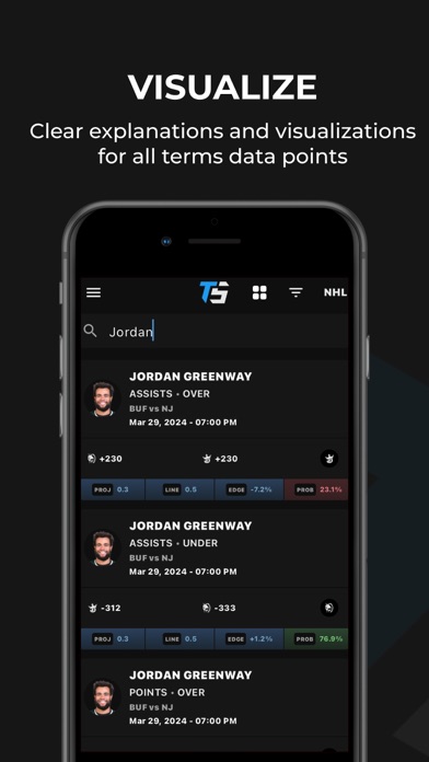 Toad Sports: Prop Pick Finder screenshot 2