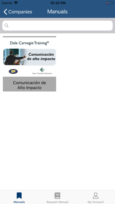 TOC Manuals screenshot 1