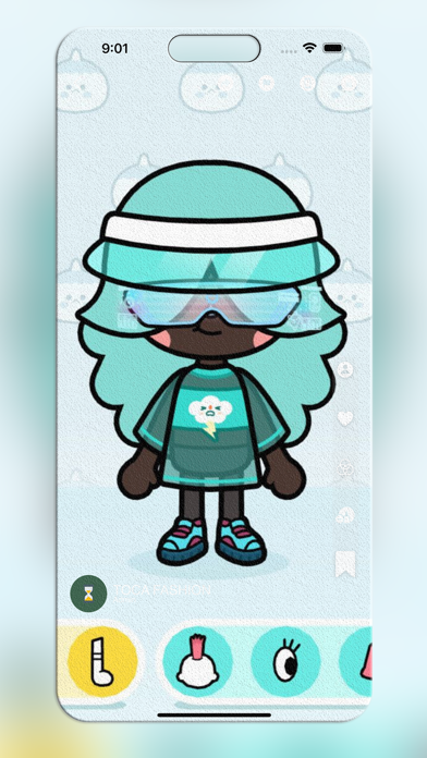 Toca Boca fashion design ideas screenshot 3