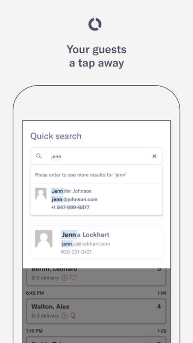 Tock Dashboard screenshot 4