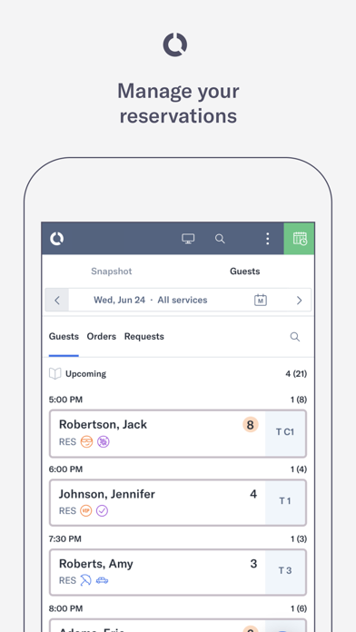 Tock Dashboard screenshot 5