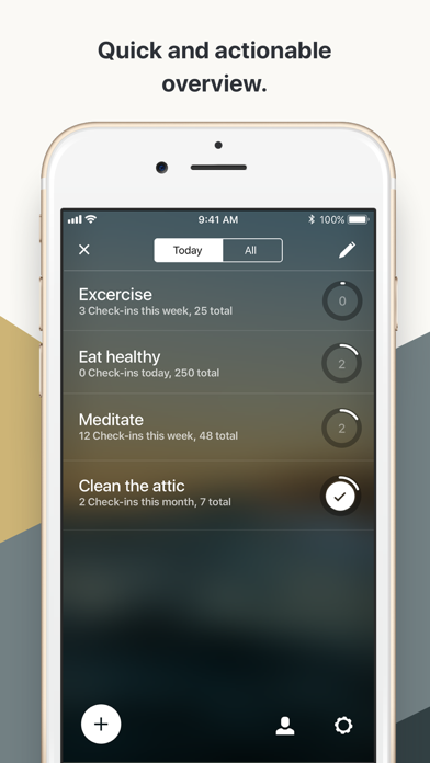 Today Habit tracker screenshot 4