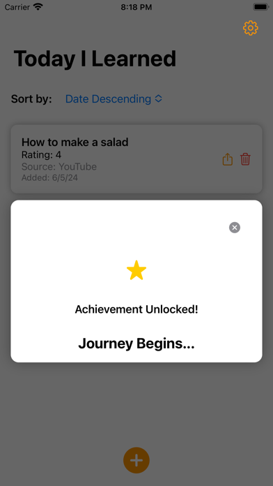 Today I Learned... screenshot 2