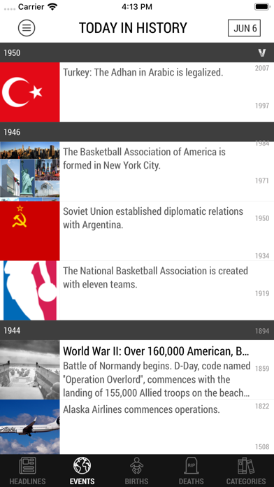 Today In History Lite Edition screenshot 4
