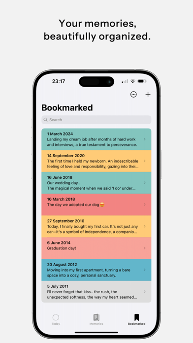 Today - Memory Notebook screenshot 3