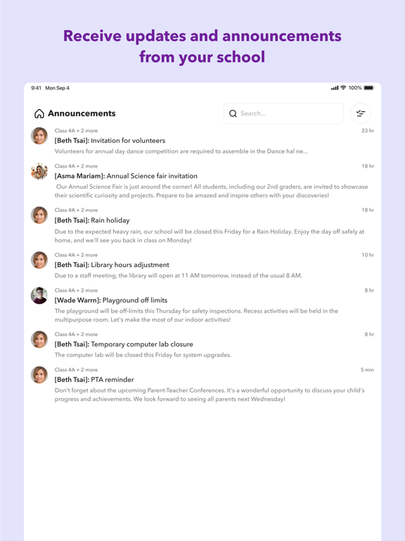 Toddle Student screenshot 2