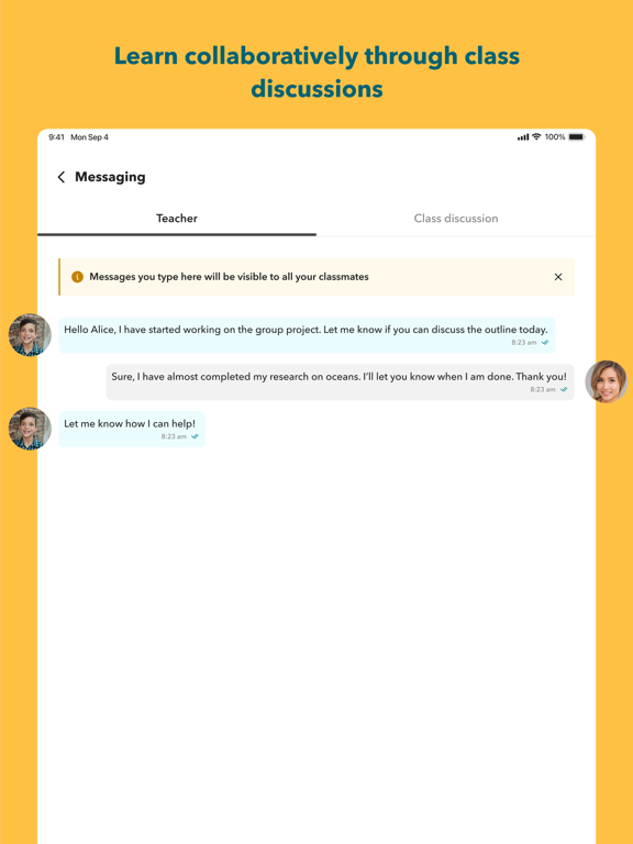 Toddle Student screenshot 1
