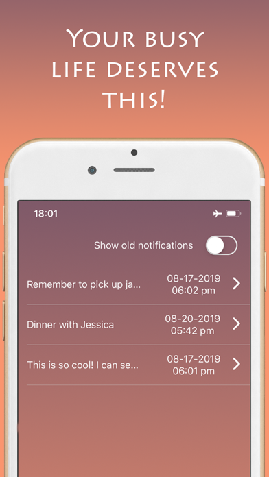 ToDo Notification Reminders screenshot 1