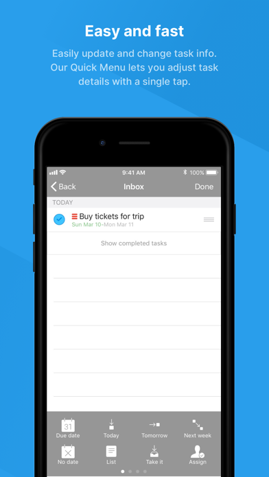 Todo - Task List Organizer screenshot 1