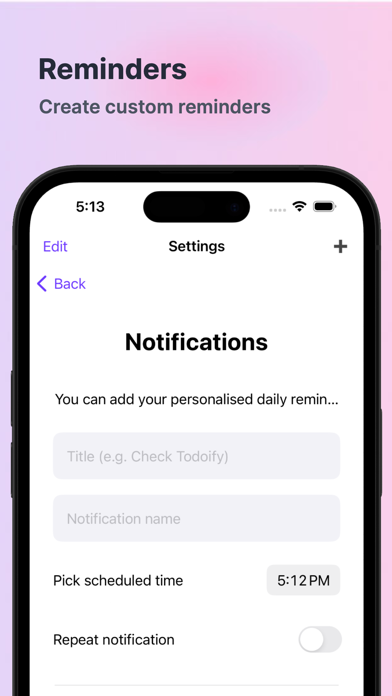 Todoify - Fast & Easy Tasks screenshot 5
