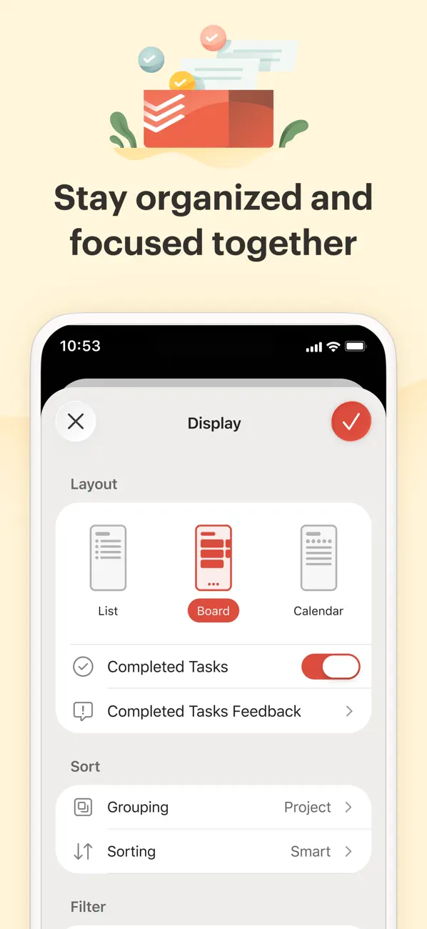 Todoist: To Do List & Calendar screenshot 1