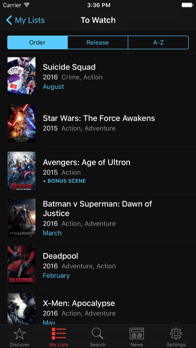 TodoMovies screenshot 2