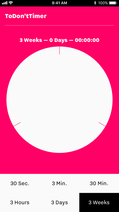 ToDon’tTimer screenshot 2