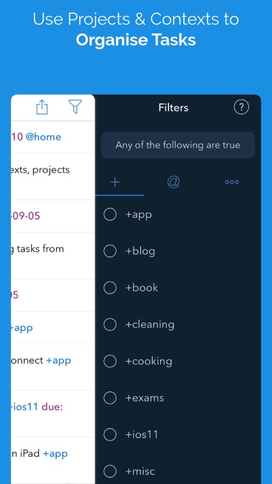 Todotxt+ screenshot 3