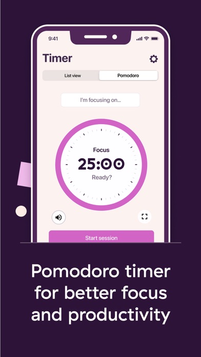 Toggl Track: Hours & Time Log screenshot 3