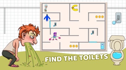 Toilet Rush: Vomit Out screenshot 5