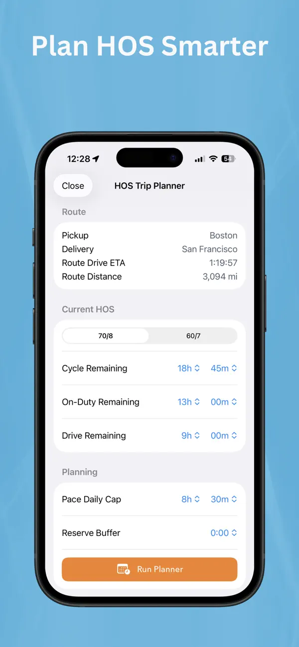 Toll Calculator IFTA Truck HOS screenshot 4