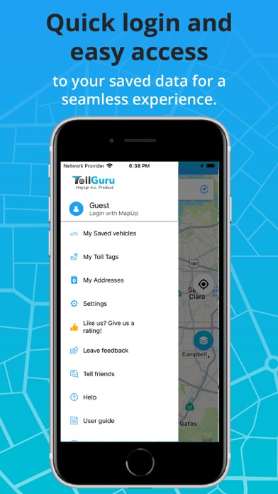 Toll & Gas Calculator TollGuru screenshot 1