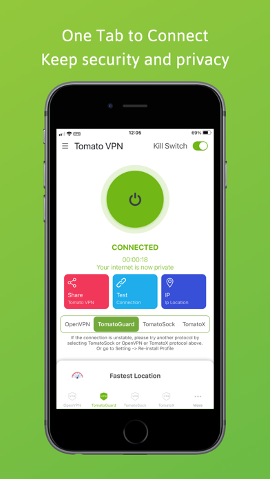 Tomato VPN - Hotspot VPN Proxy screenshot 3