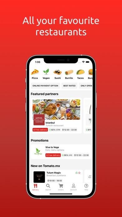 Tomato.mx - Food delivery screenshot 5