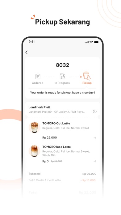 TOMORO COFFEE screenshot 1