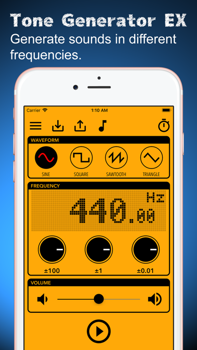 Tone Generator EX screenshot 3