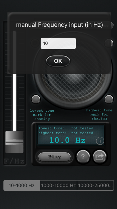 Tone generator screenshot 3