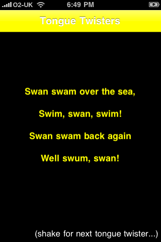 Tongue Twisters! screenshot 3