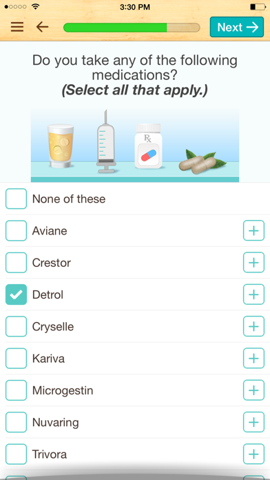 Tonic Health for iPhone screenshot 2