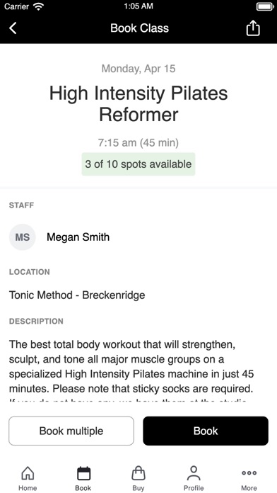 Tonic Method screenshot 1
