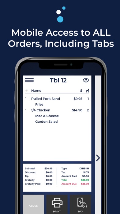 Tonic POS screenshot 2