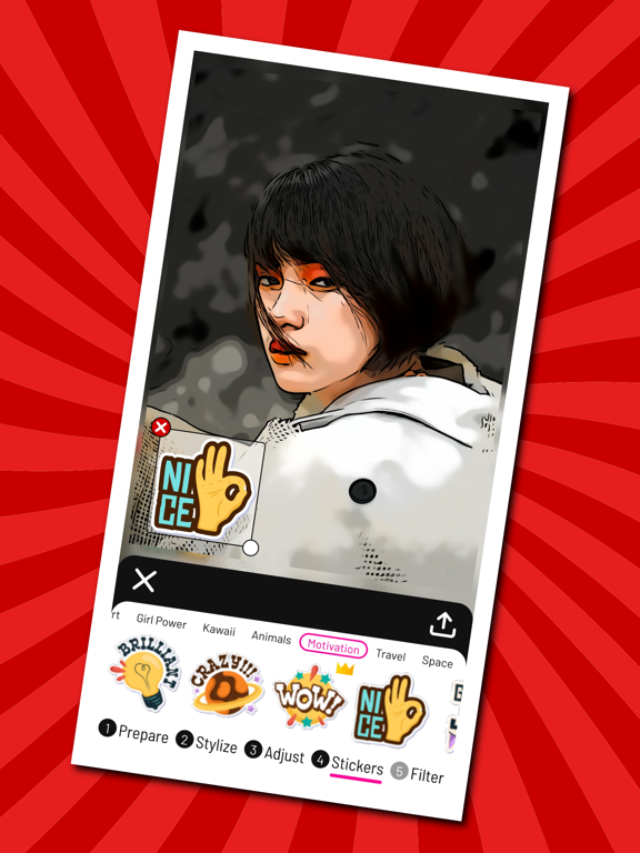 Toonita: Cartoon & Comic Maker screenshot 2