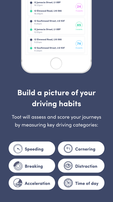 toot - safer driving screenshot 3