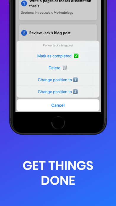 Top 3: Daily Focus Tasks screenshot 2