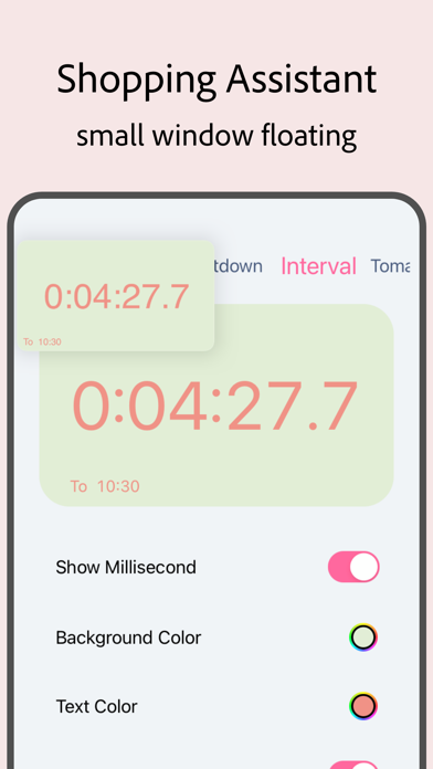 Top Clock - Floating Clock screenshot 3