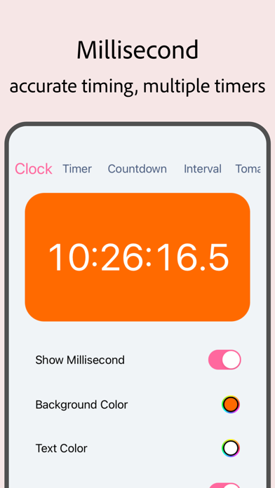 Top Clock - Floating Clock screenshot 4