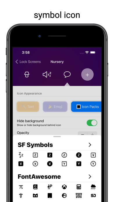 Top Four - Lock Screen Widgets screenshot 1