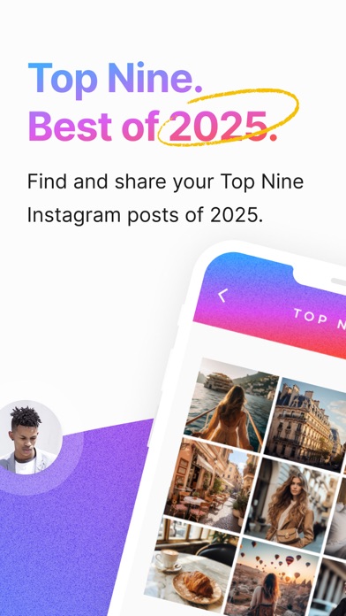Top Nine for Instagram 2025 screenshot 3