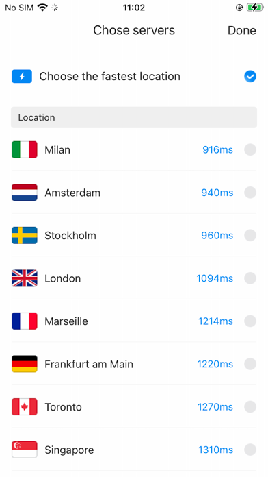 TOP VPN - Easy Fast Secure screenshot 1