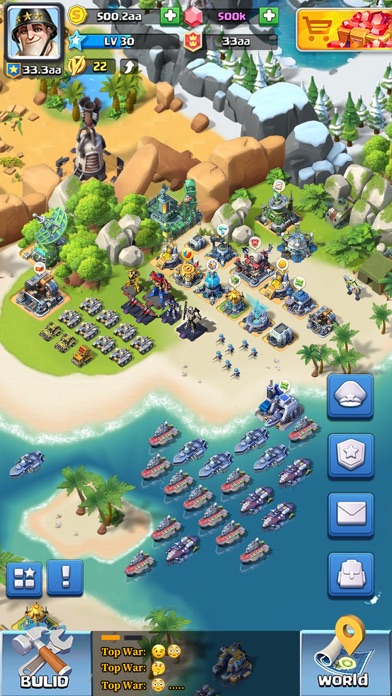Top War: Battle Game screenshot 1