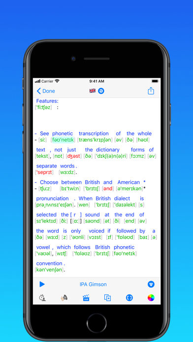 toPhonetics Converter screenshot 2