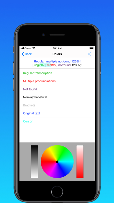 toPhonetics Converter screenshot 1