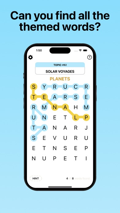Topics: Hidden Word Search! screenshot 2