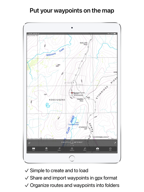 Topo GPS - Topographic maps screenshot 5