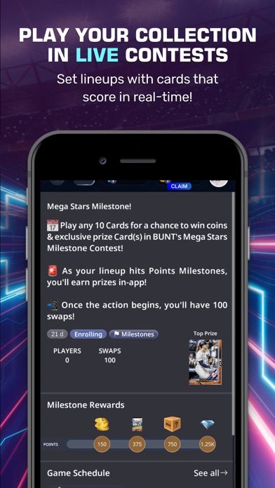 Topps® BUNT® MLB Card Trader screenshot 2